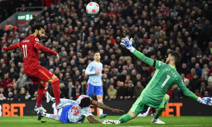 Mohamed Salah kończy zwycięstwo Liverpoolu nad Manchesterem United.