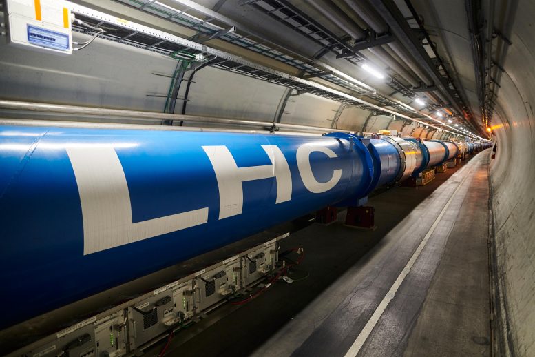 Tunel LHC w punkcie 1