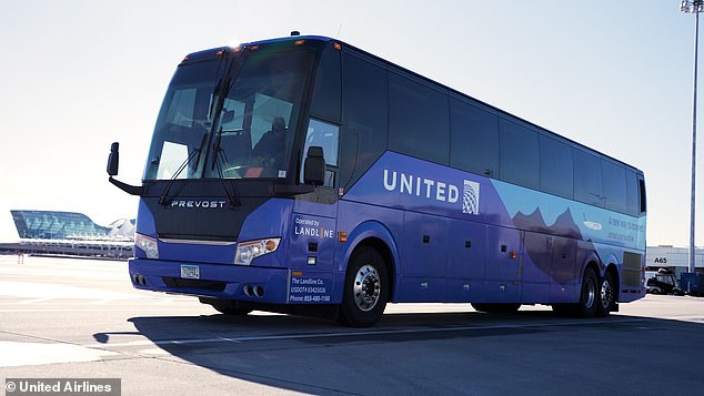 United Airlines w Denver również planują przewieźć część swoich pasażerów