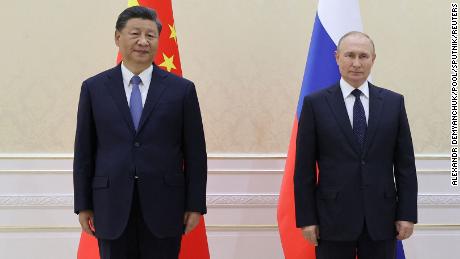 Chiny i Rosja reprezentują zjednoczony front na szczycie, ponieważ wojna na Ukrainie grozi ujawnieniem regionalnych podziałów