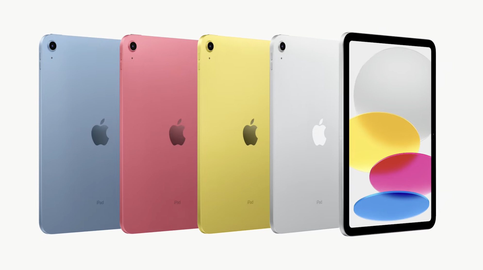 iPad 10 kolorów
